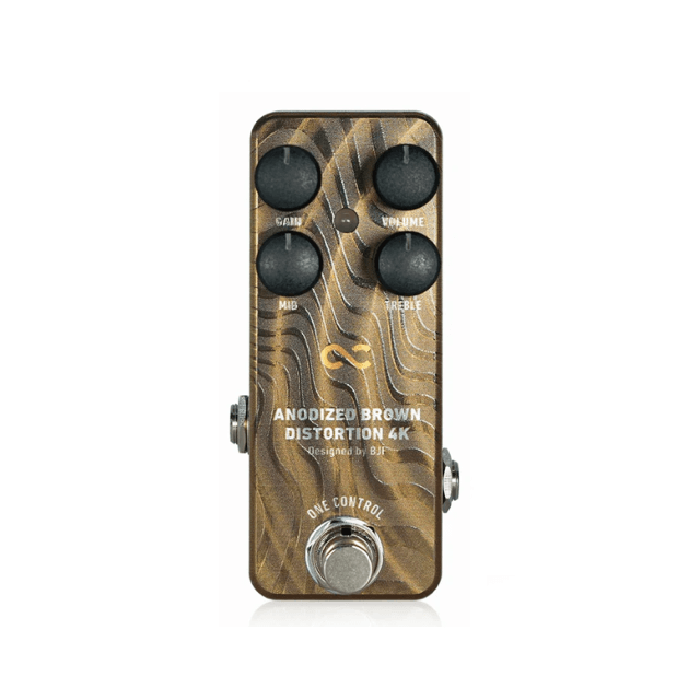 ANODIZED BROWN DISTORTION 4K - One Control