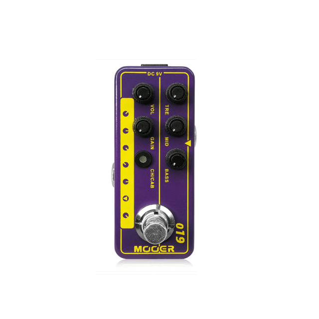 Micro Preamp 019 UK Gold PLX - MOOER