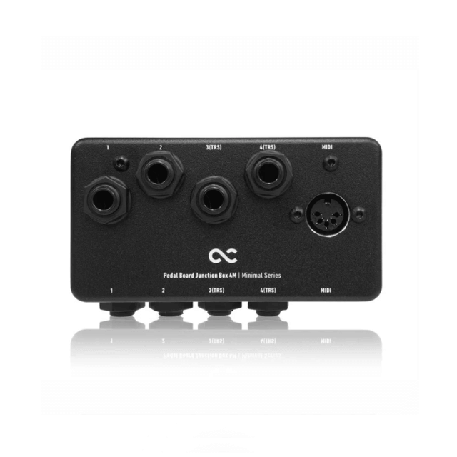 Minimal Series Pedal Board Junction Box 4M - One Control