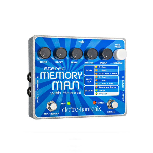 STEREO MEMORY MAN WITH HAZARAI - Electro-Harmonix